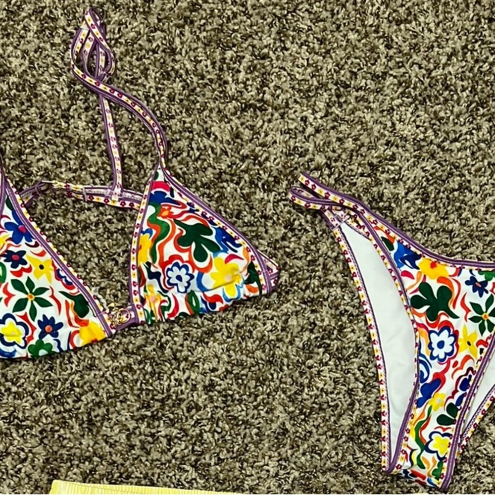 Colorful Floral Bikini Set